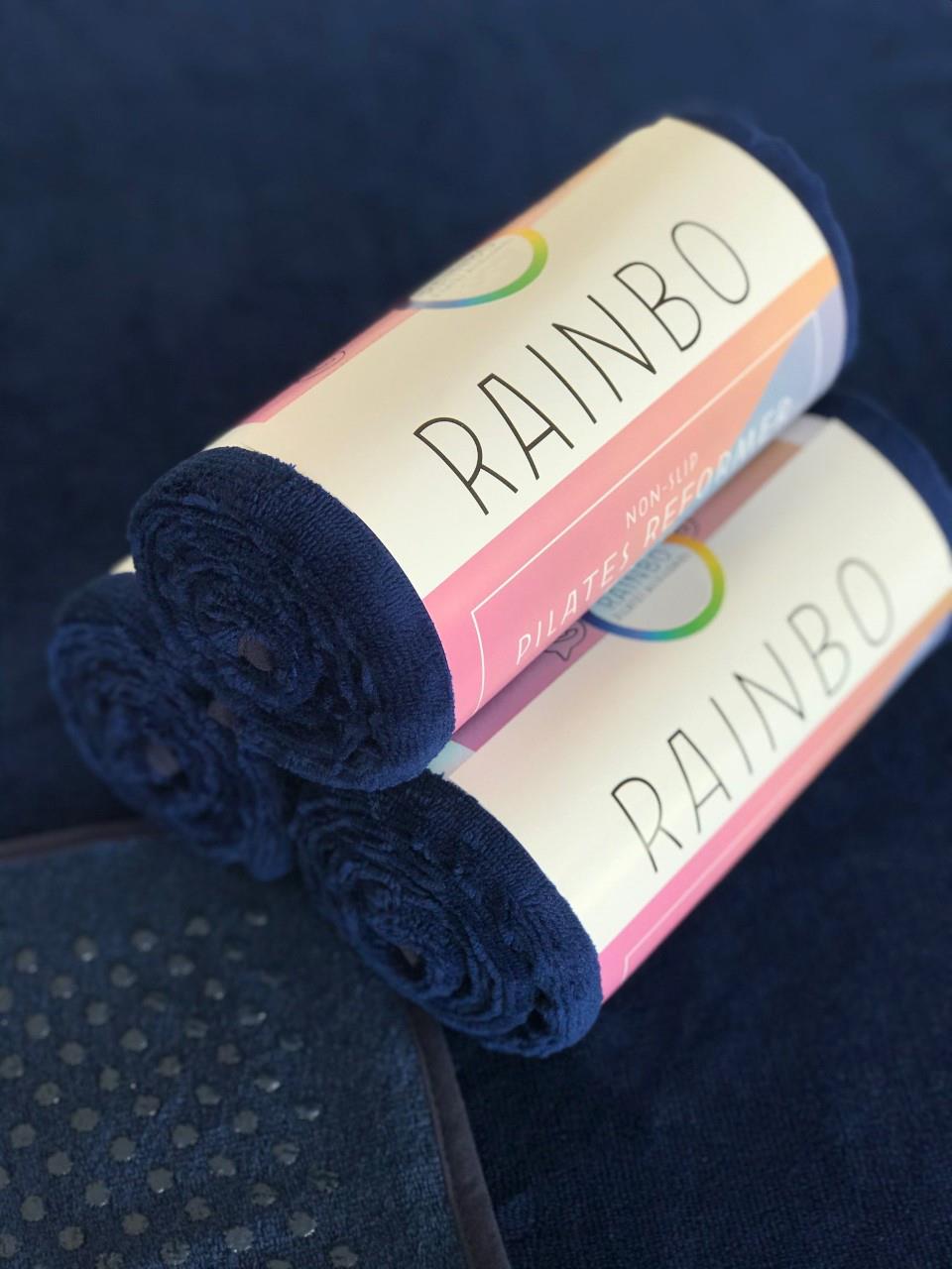 Rainbo Pilates Straps - Kaydırmaz Silikon Yüzeyli Reformer Havlusu, Non-Slip Silicone Surface Reformer Towel